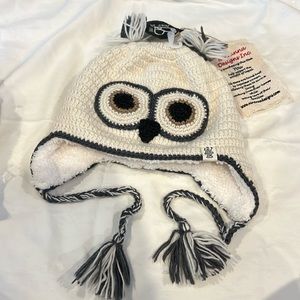Small Wool Owl Hat